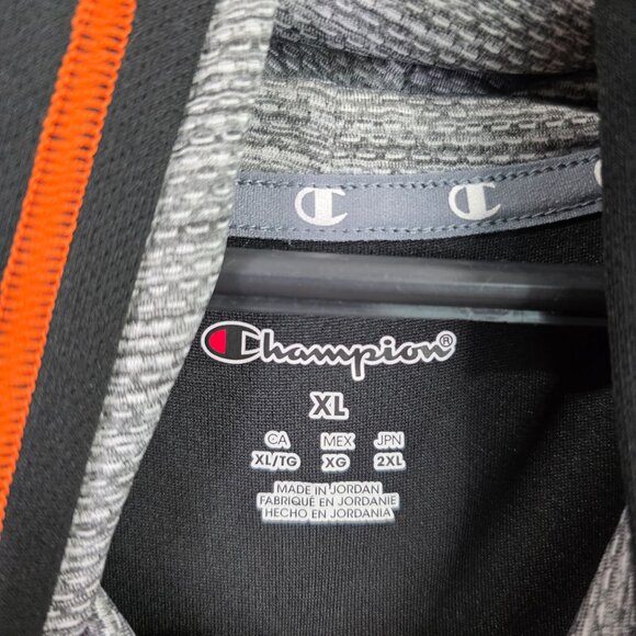 Mens Champion Oklahoma State Hooded Shirt Long Sleeve Polyester Cowboy Nation XL - Picture 3 of 9